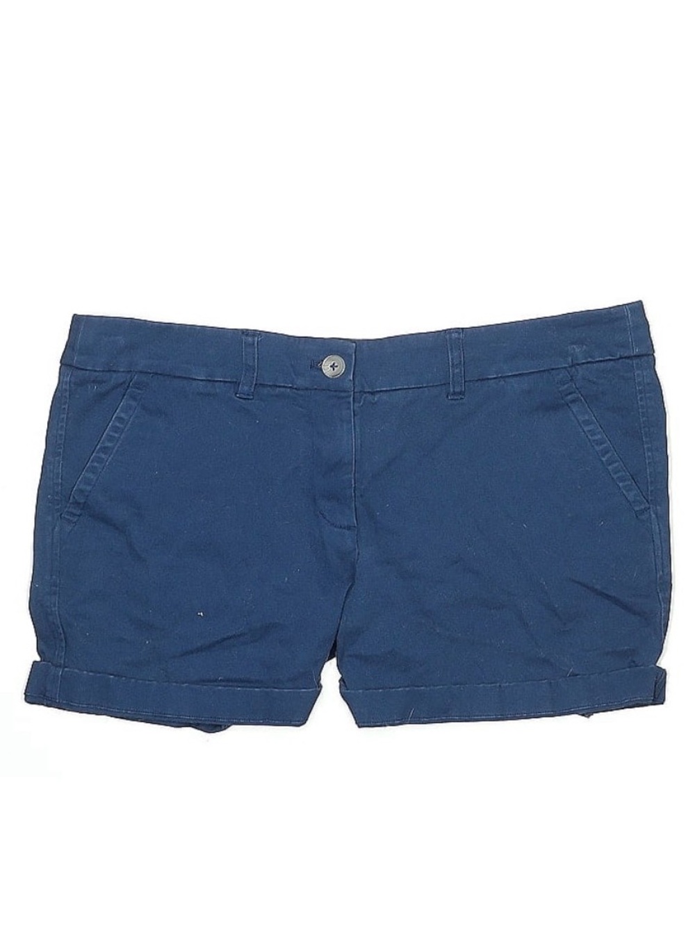Southern Tide Navy Women's Cuffed Bermuda Shorts